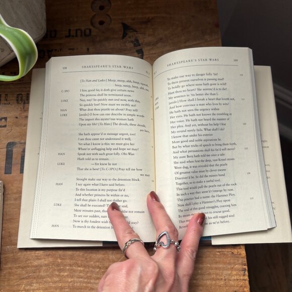 NEW William Shakespeare's Star Wars Book - Verily, A New Hope by Ian Doescher - Picture 3 of 3